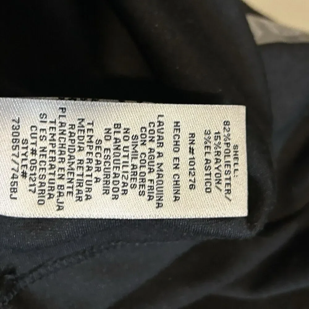 ECI New York Black Knit Pencil Skirt Size XL